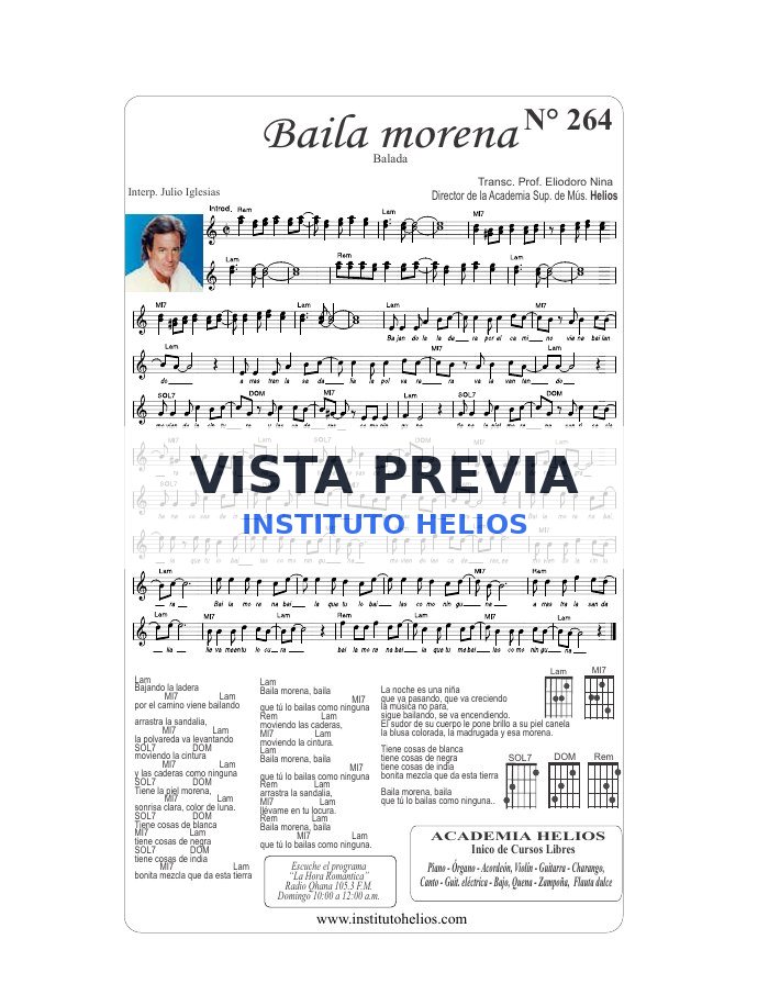 Vista previa de Baila morena